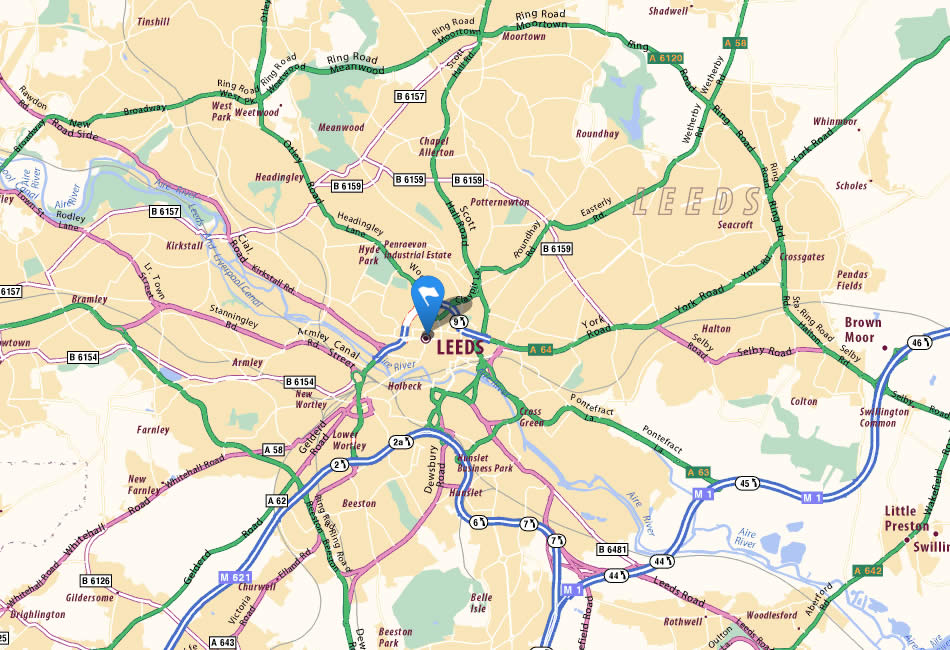 Leeds carte